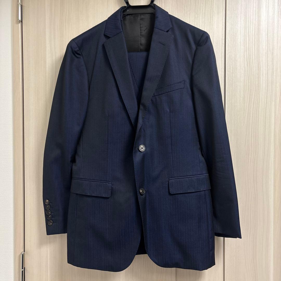 【日本製3点セット】BLACK LABEL Crestbridge メンズスーツ