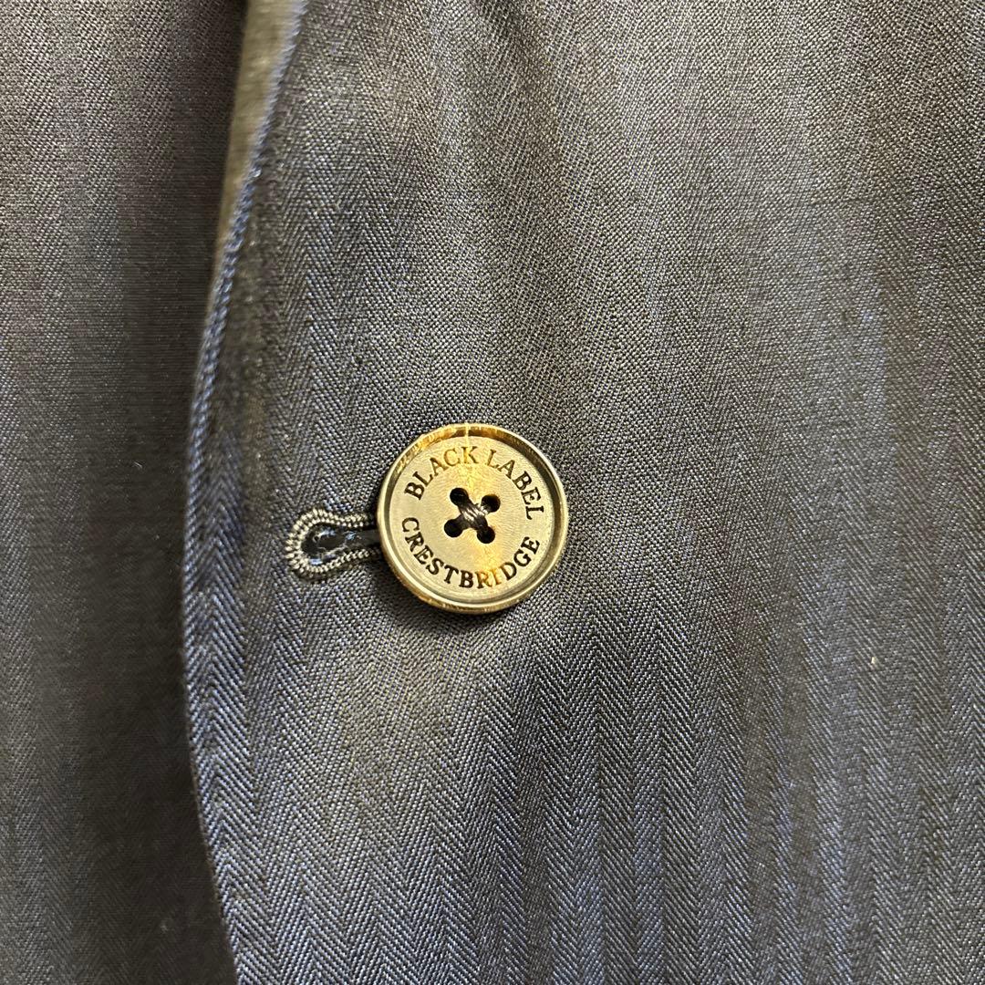 【日本製3点セット】BLACK LABEL Crestbridge メンズスーツ