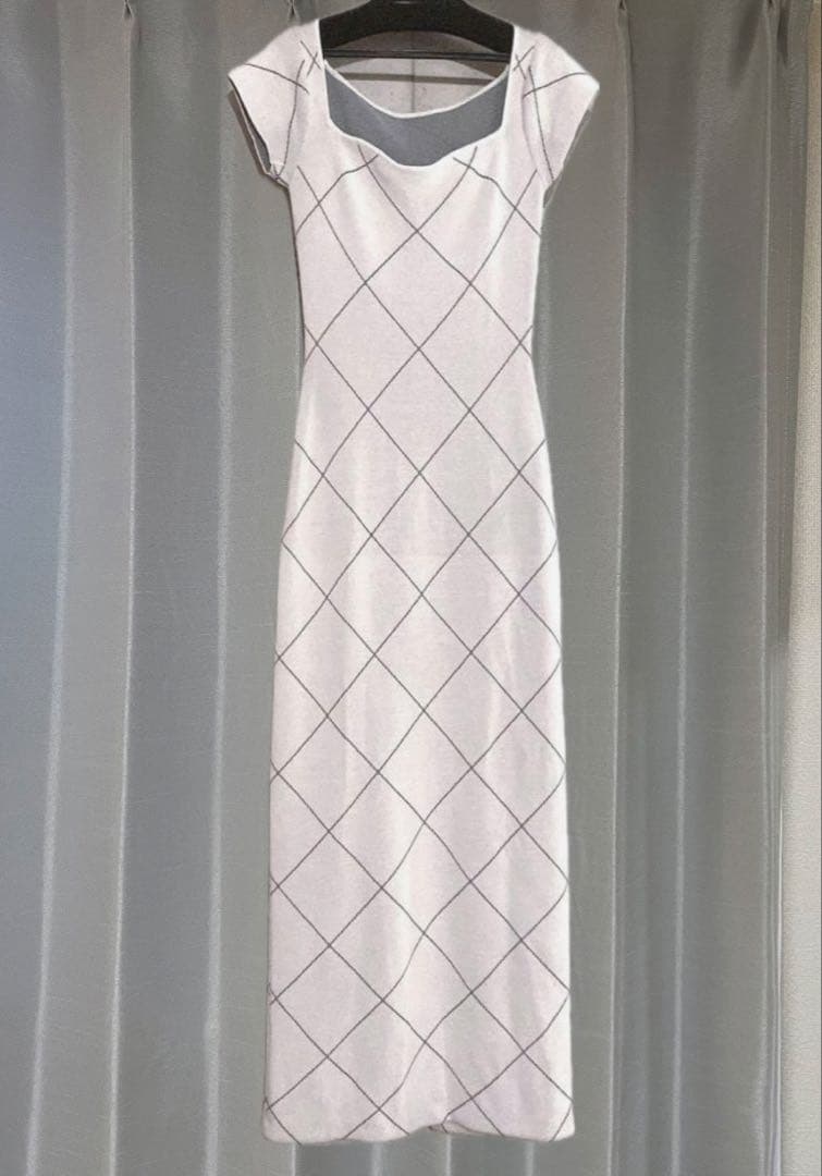 ワンピース melt the lady fleeting check dress