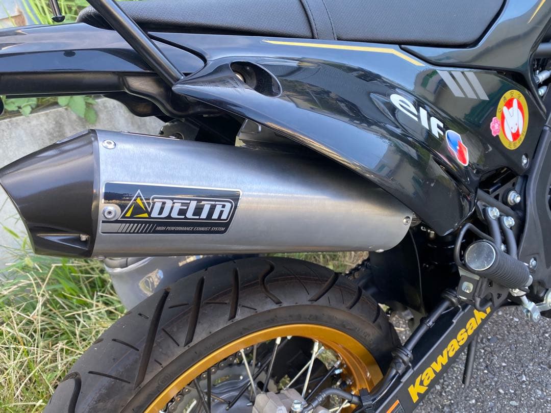 klx230 klx230sm デルタ4s サイレンサー　マフラー
