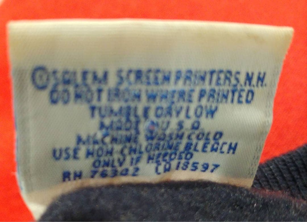 92年代アメリカ製デッドストック　NFLダラス·カーボイズスウェットシャツ　紺