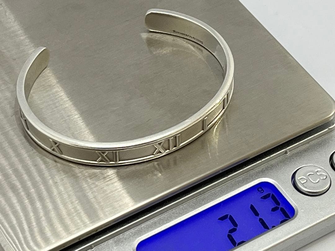 h559 美品　ティファニー　1995 アトラス　バングル　925 ブレスレット