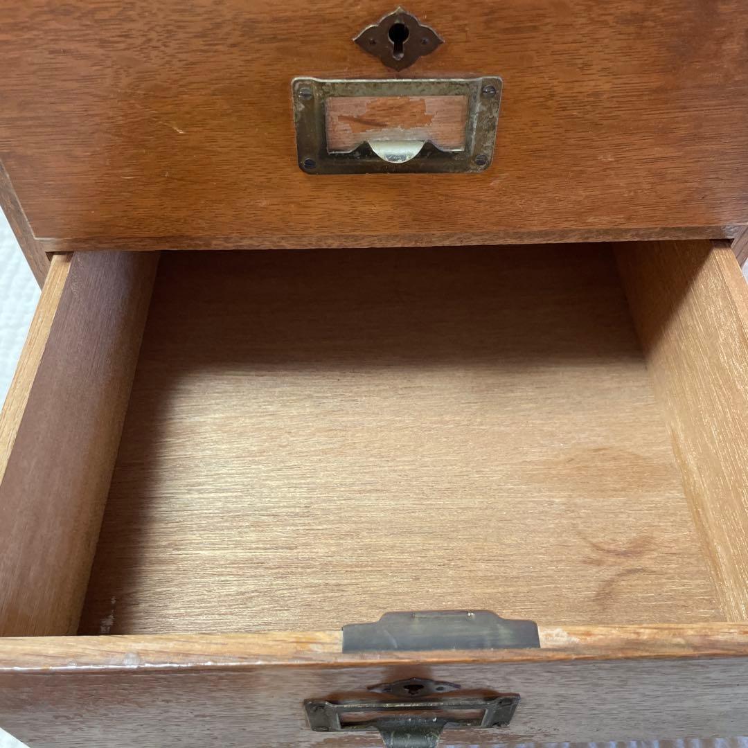 木製引き出し小箪笥4段