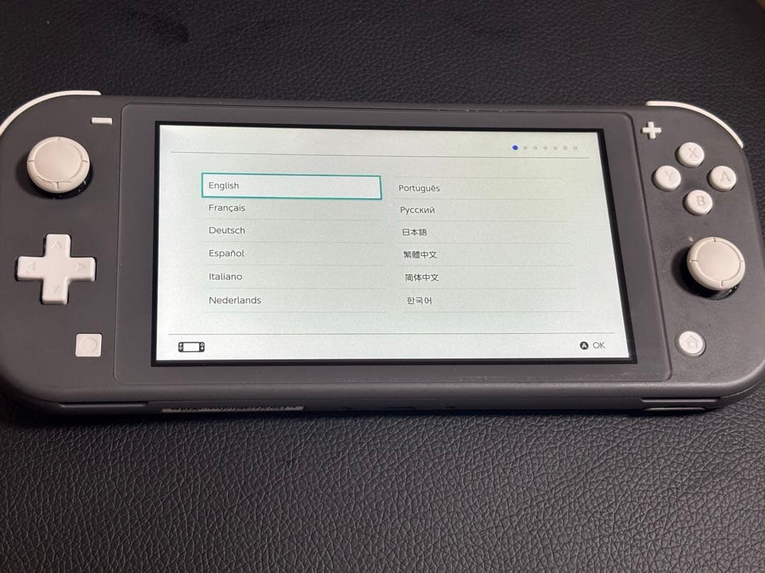 お値下げ⭕️ Switch Light グレー ジャンク品