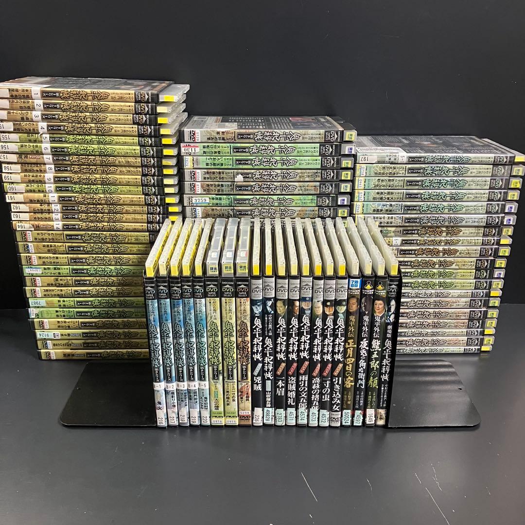 鬼平犯科帳 TV版+SP+映画+外伝 レンタルDVD 時代劇ドラマ 全巻完結