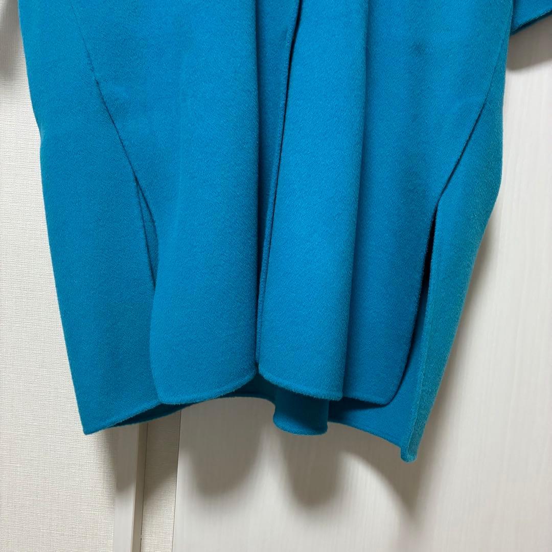 【着画あり】ルシェルブルー Hooded Over Coat 青