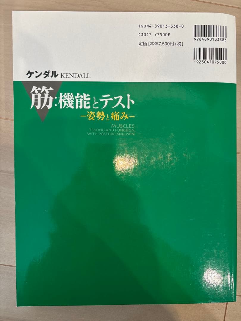 【希少・廃盤】筋・機能とテスト -姿勢と痛み-