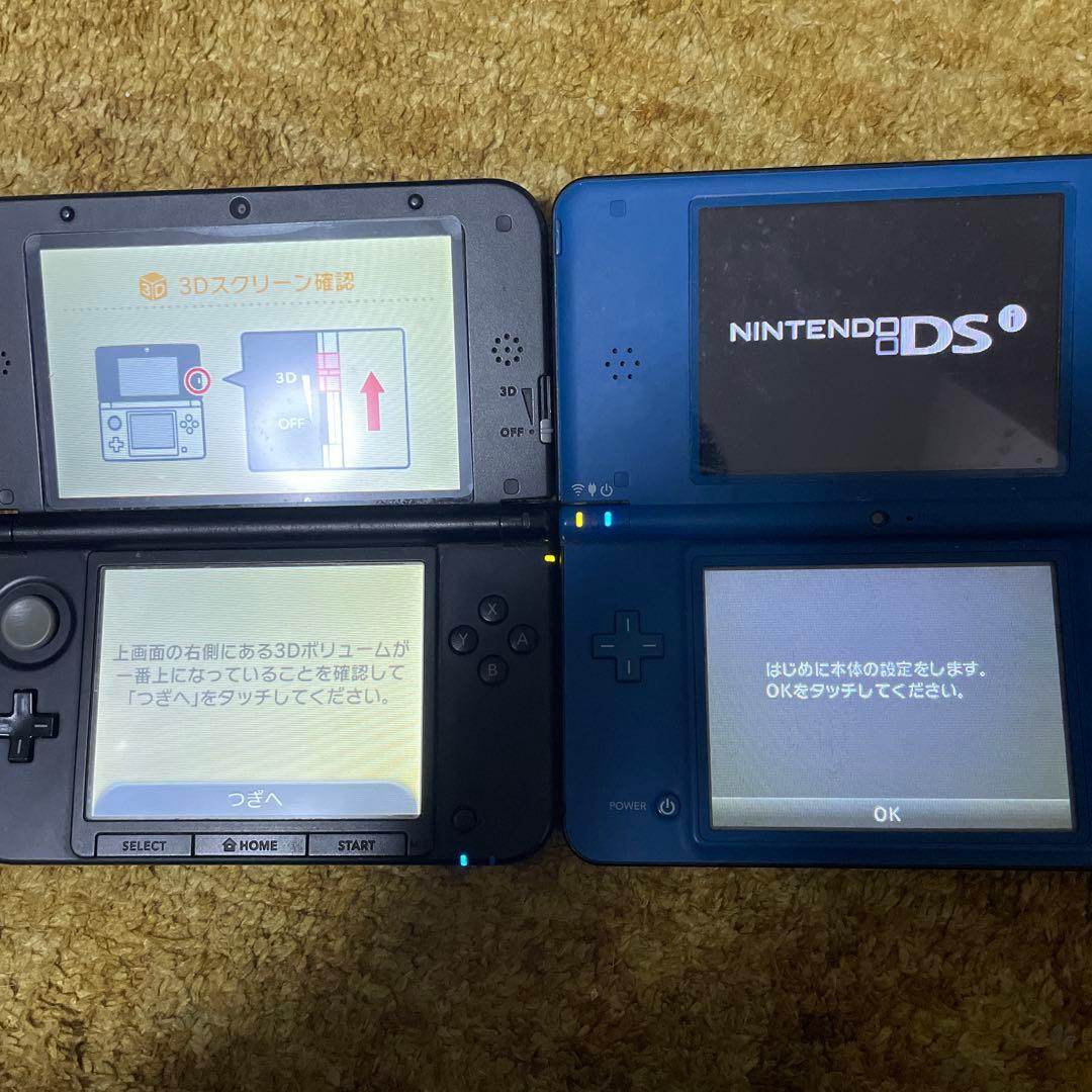 Nintendo Switch 本体 青/赤 + 3DS 黒/青等色々詰め合わせ