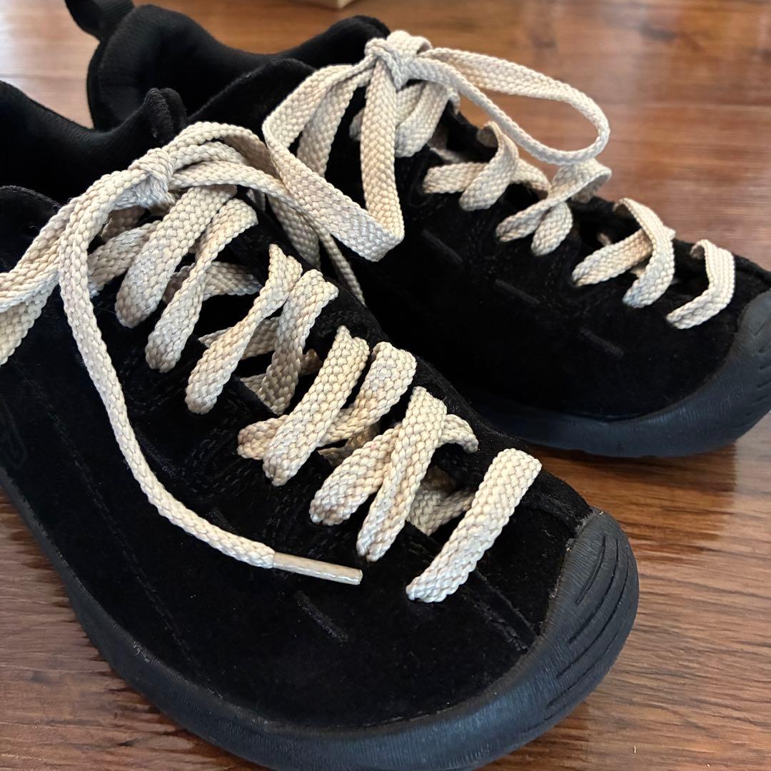 【美品】KEEN キーン ジャスパー WP ブラック 24cm（箱付き）