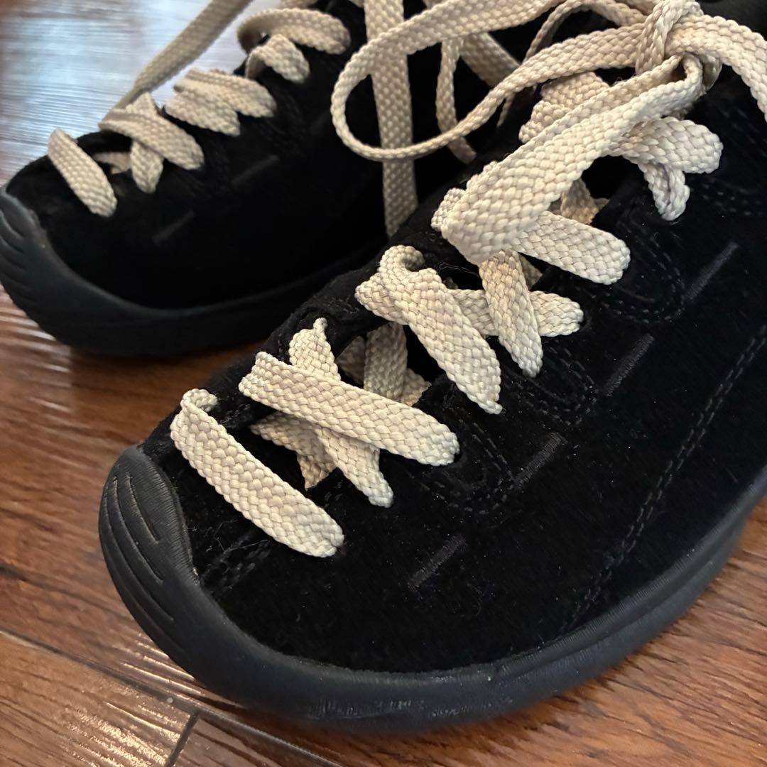 【美品】KEEN キーン ジャスパー WP ブラック 24cm（箱付き）