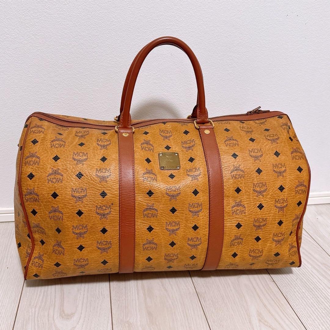 《格安》MCM(エムシーエム)ボストンバッグ PVC 旅行