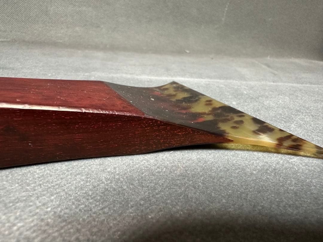 津軽三味線　鼈甲撥　極上　三味線　撥　バチ　天然素材　和楽器　民謡　アンティーク