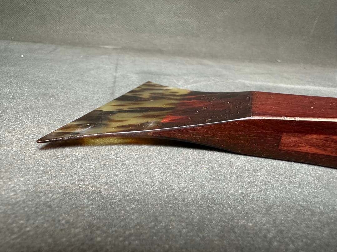 津軽三味線　鼈甲撥　極上　三味線　撥　バチ　天然素材　和楽器　民謡　アンティーク