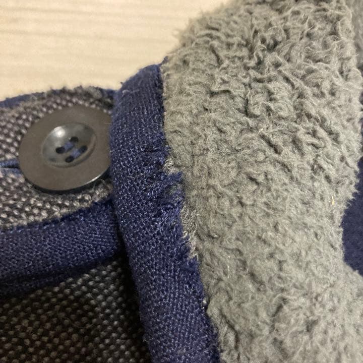 専用■sacai サカイ■ウール ピーコート 裏ボア インディゴ Pコート 1