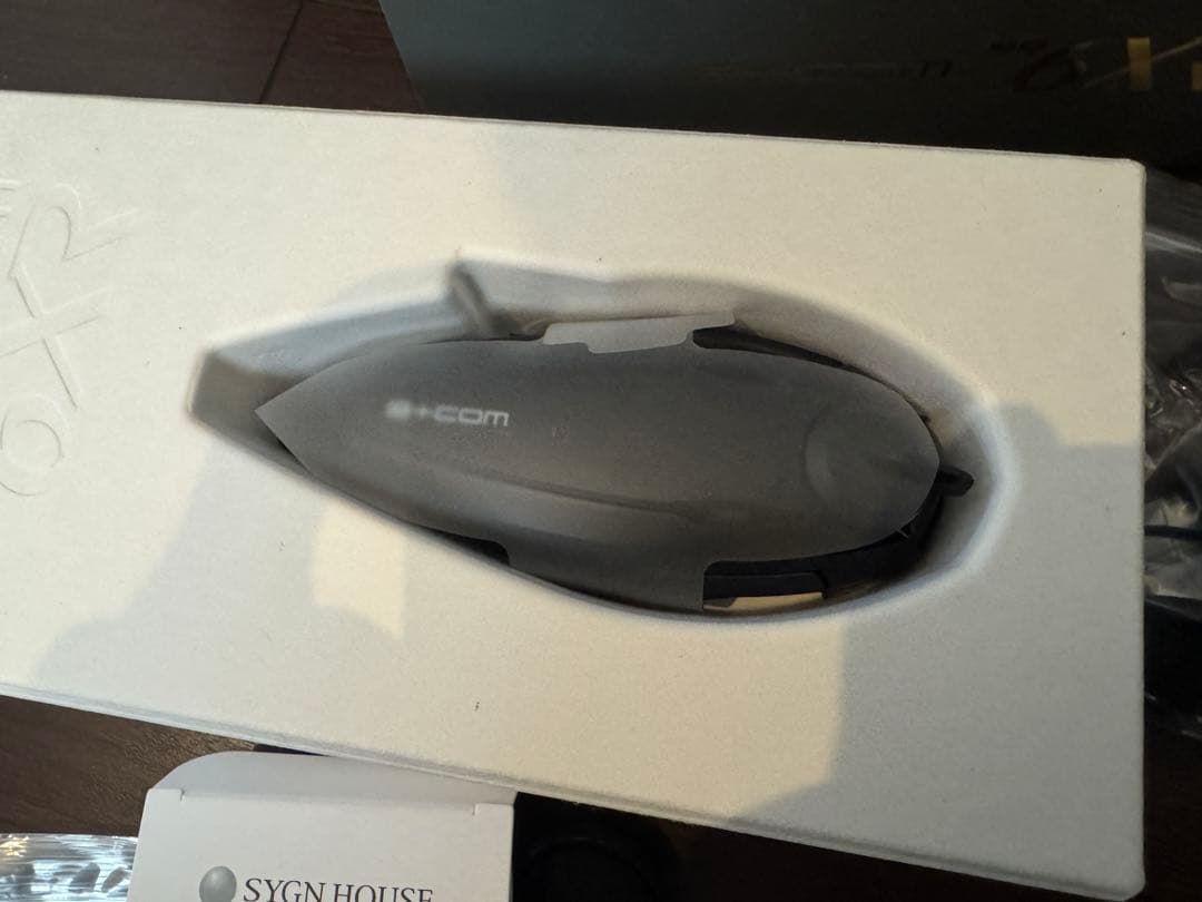 B+COM SB6XR シングルユニット 美品