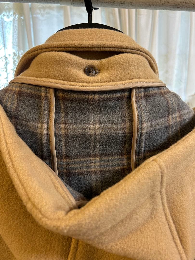 美品 ブルックスブラザーズ ダッフルコート ベージュ キャメル サイズＸＳ