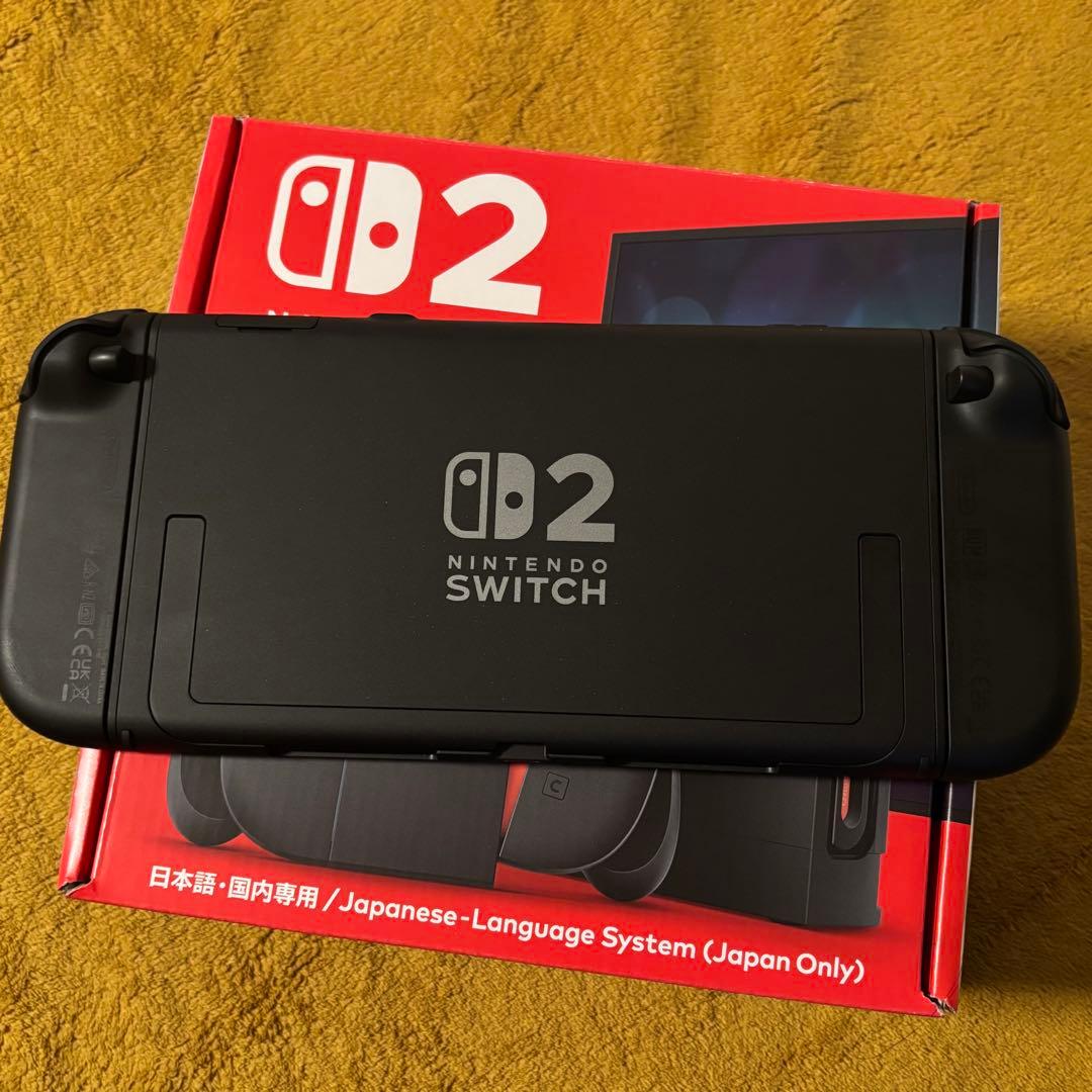 中古美品　Nintendo Switch 2（日本語・国内専用）