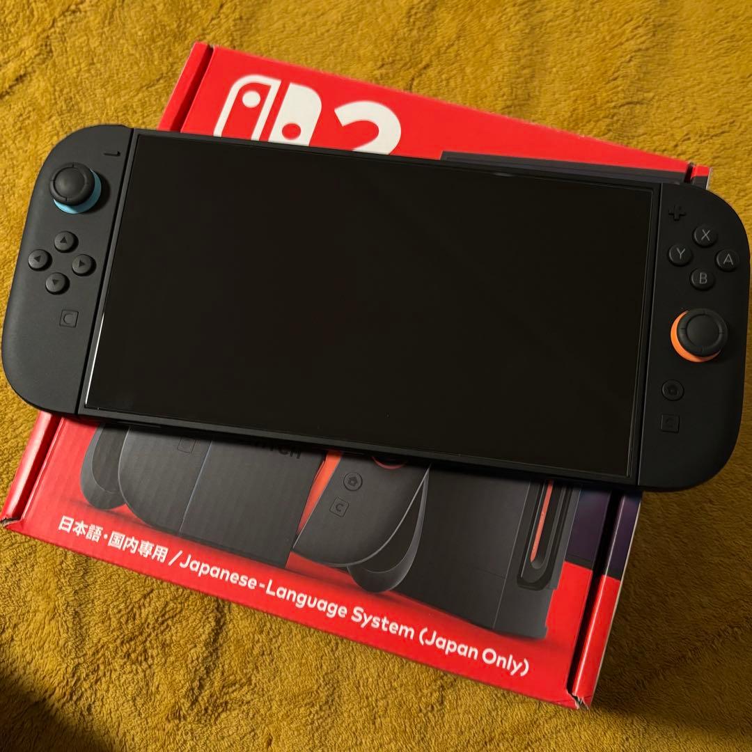 中古美品　Nintendo Switch 2（日本語・国内専用）