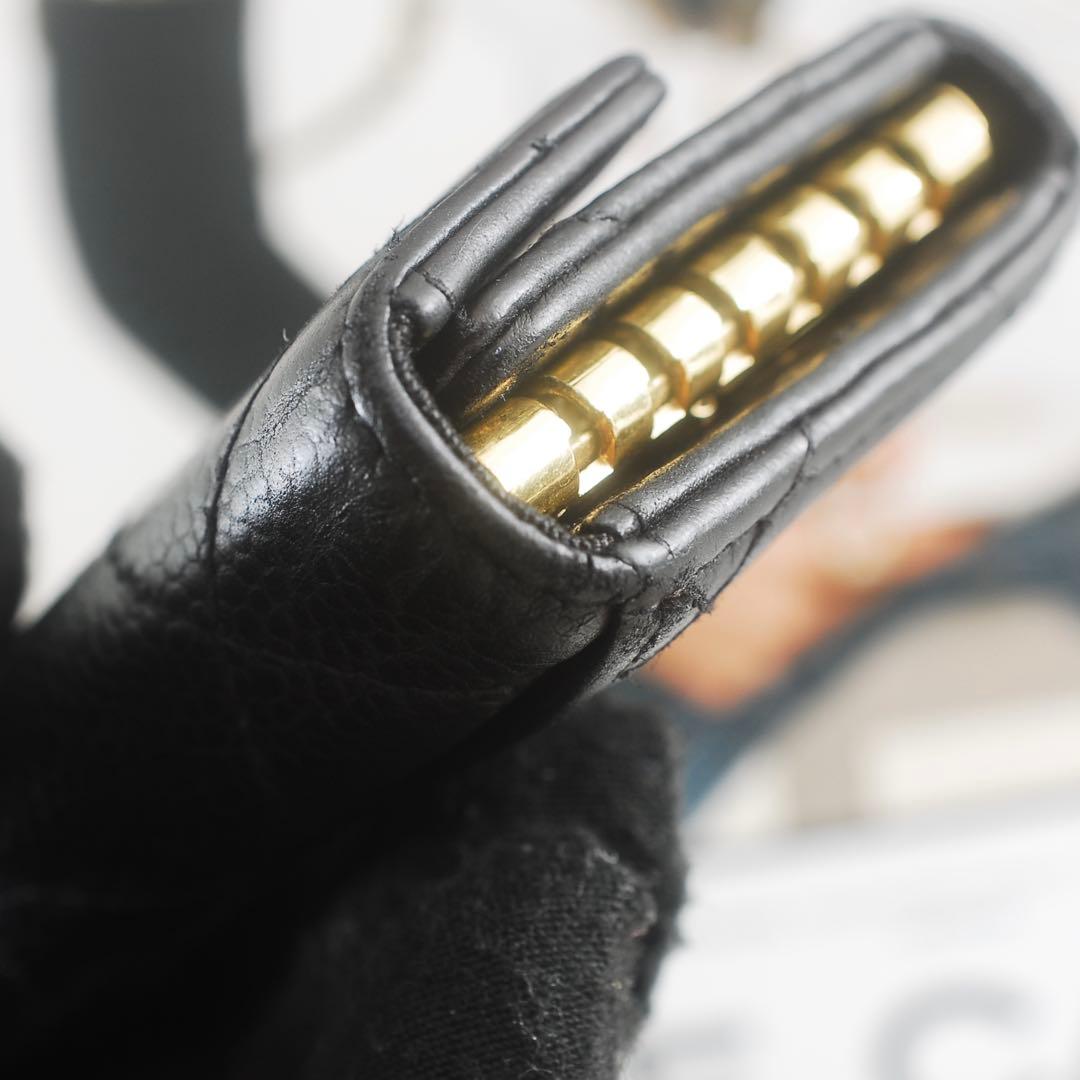 CHANEL＊シャネル＊キャビアスキン＊マトラッセ＊六連キーチェーン