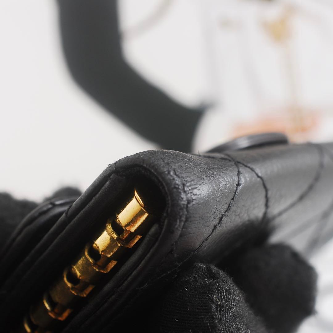 CHANEL＊シャネル＊キャビアスキン＊マトラッセ＊六連キーチェーン