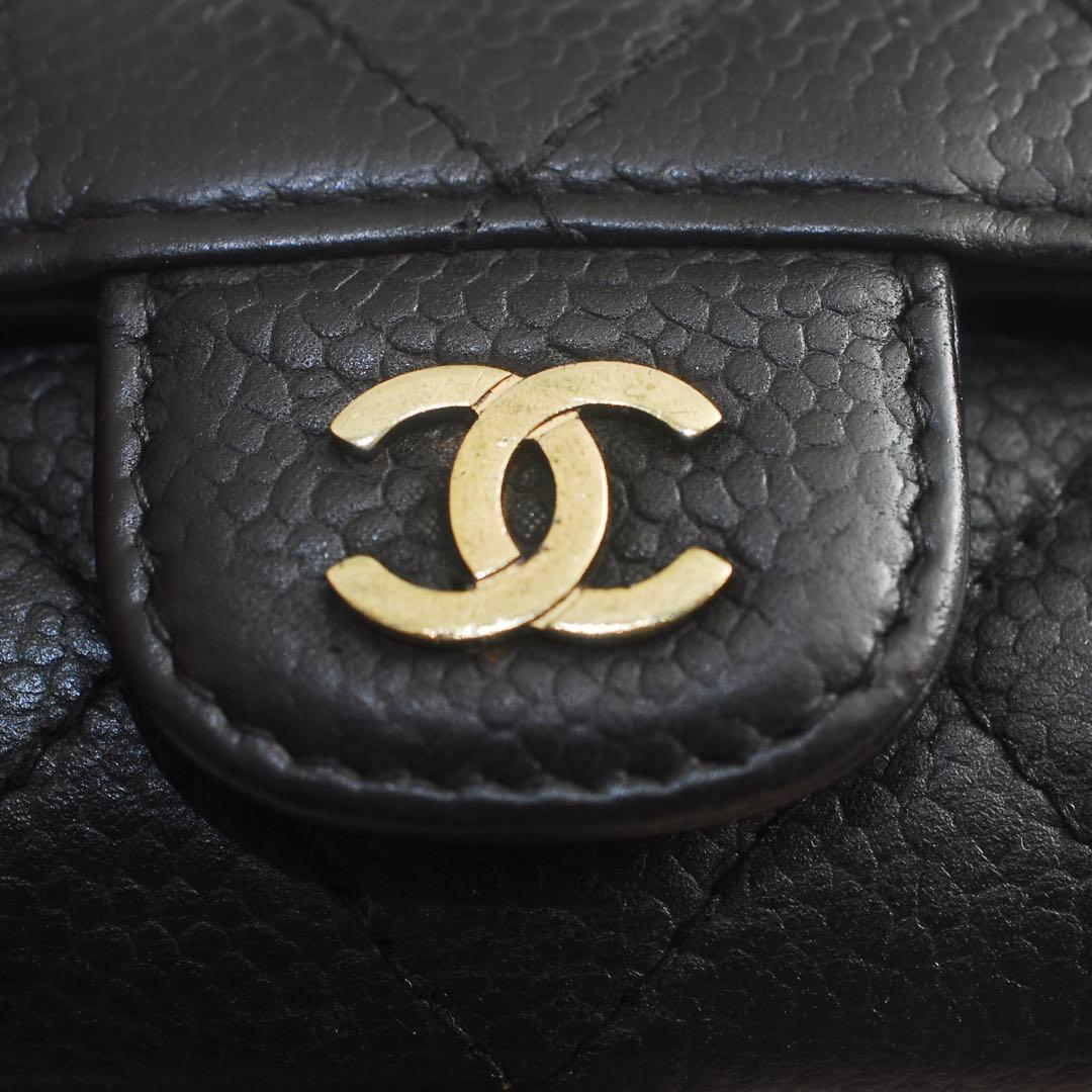 CHANEL＊シャネル＊キャビアスキン＊マトラッセ＊六連キーチェーン