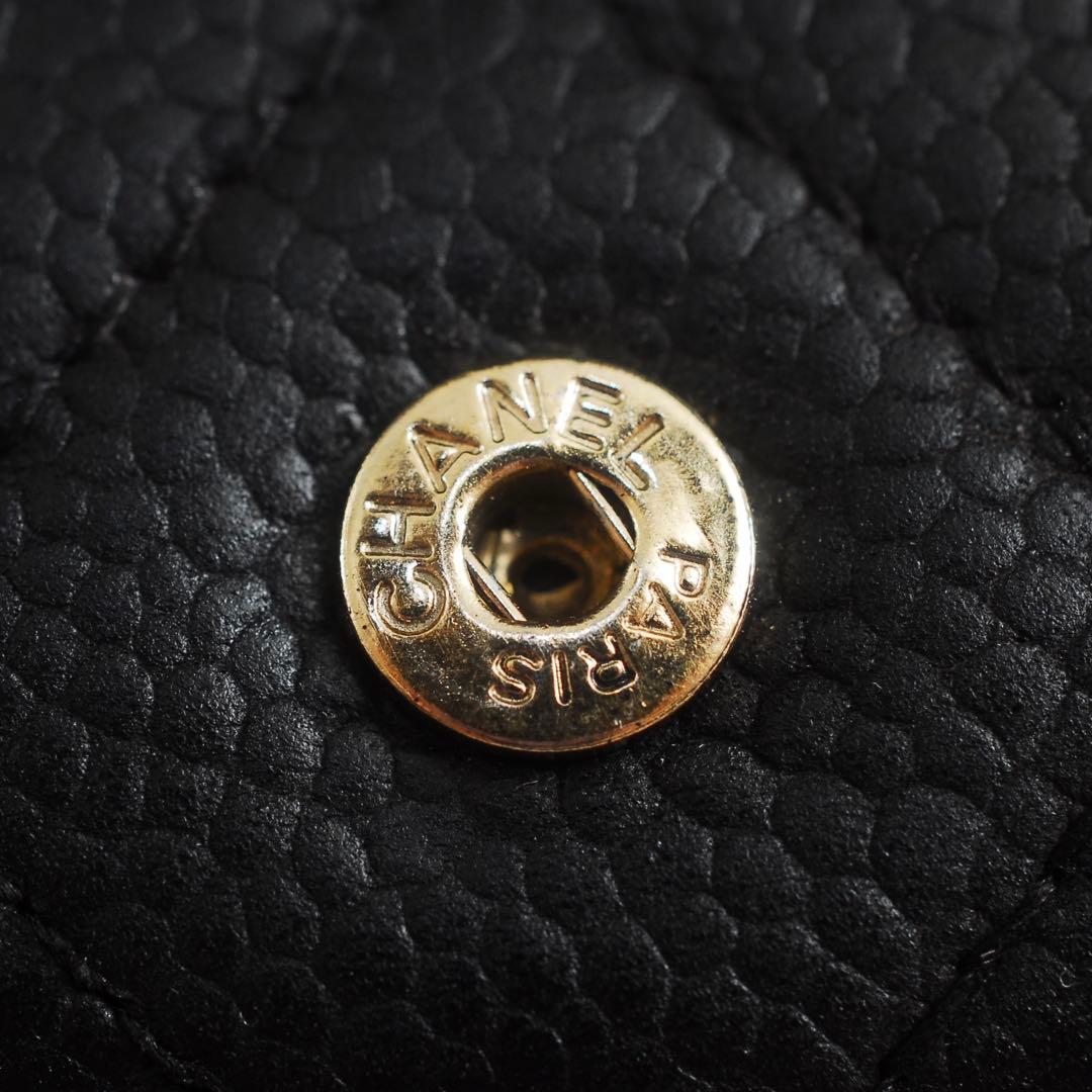 CHANEL＊シャネル＊キャビアスキン＊マトラッセ＊六連キーチェーン