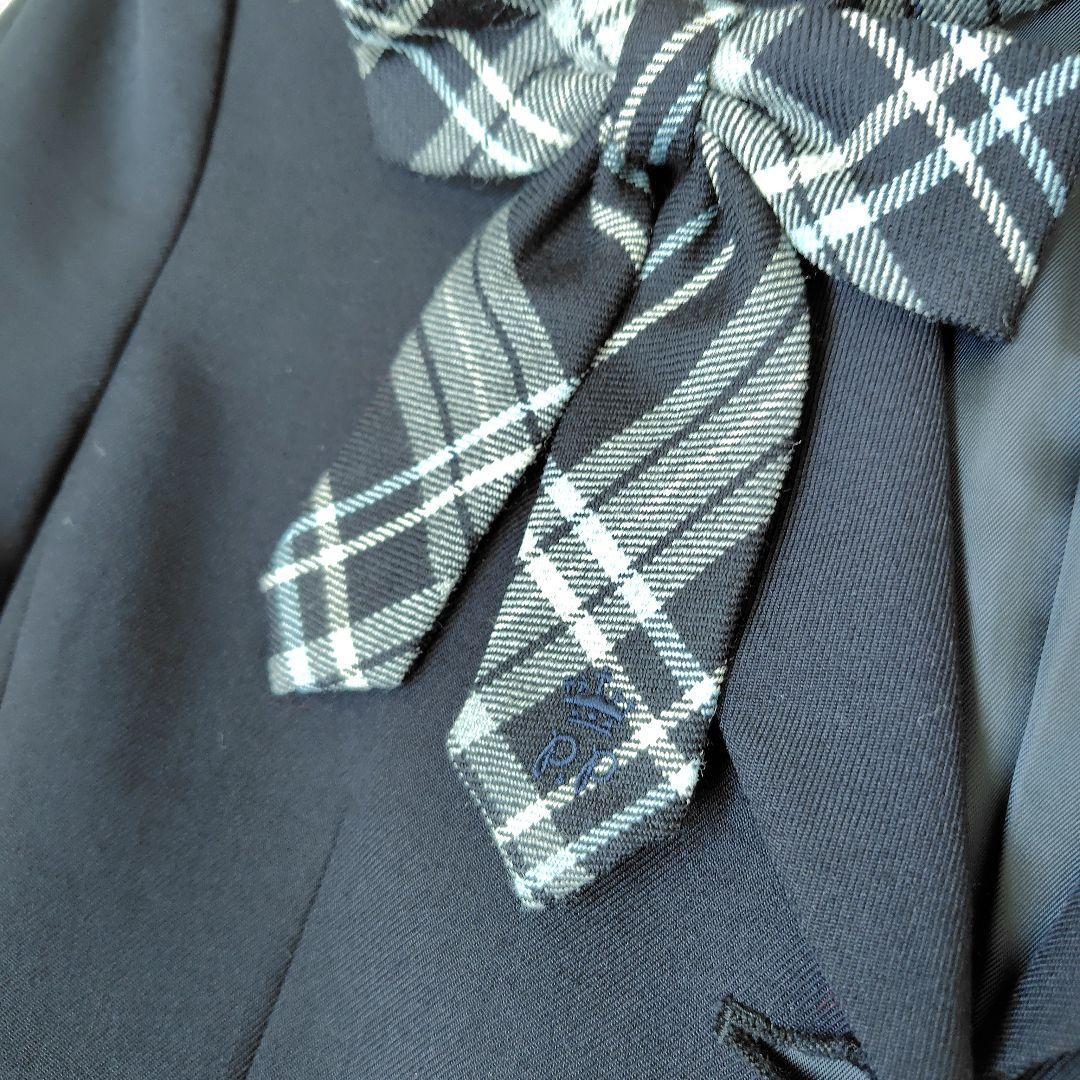 ポンポネット ジュニア 卒服 セレモニー ブレザー スカートセット 160