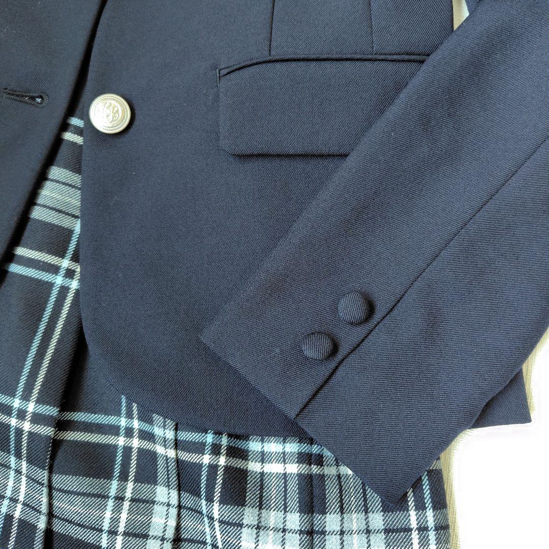 ポンポネット ジュニア 卒服 セレモニー ブレザー スカートセット 160
