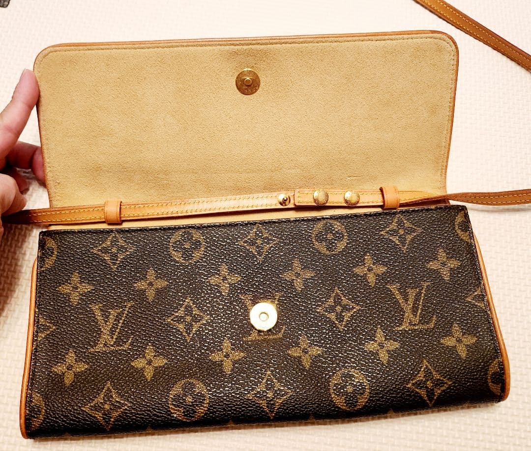 再値下げ LOUIS VUITTON ポシェットツインGM ミニショルダー