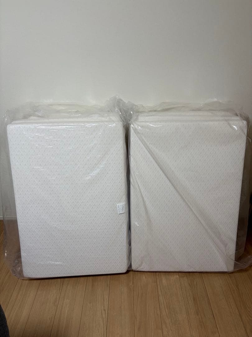 【2個セット】西川 高反発 三つ折りマットレス シングル 9cm 折りたたみ