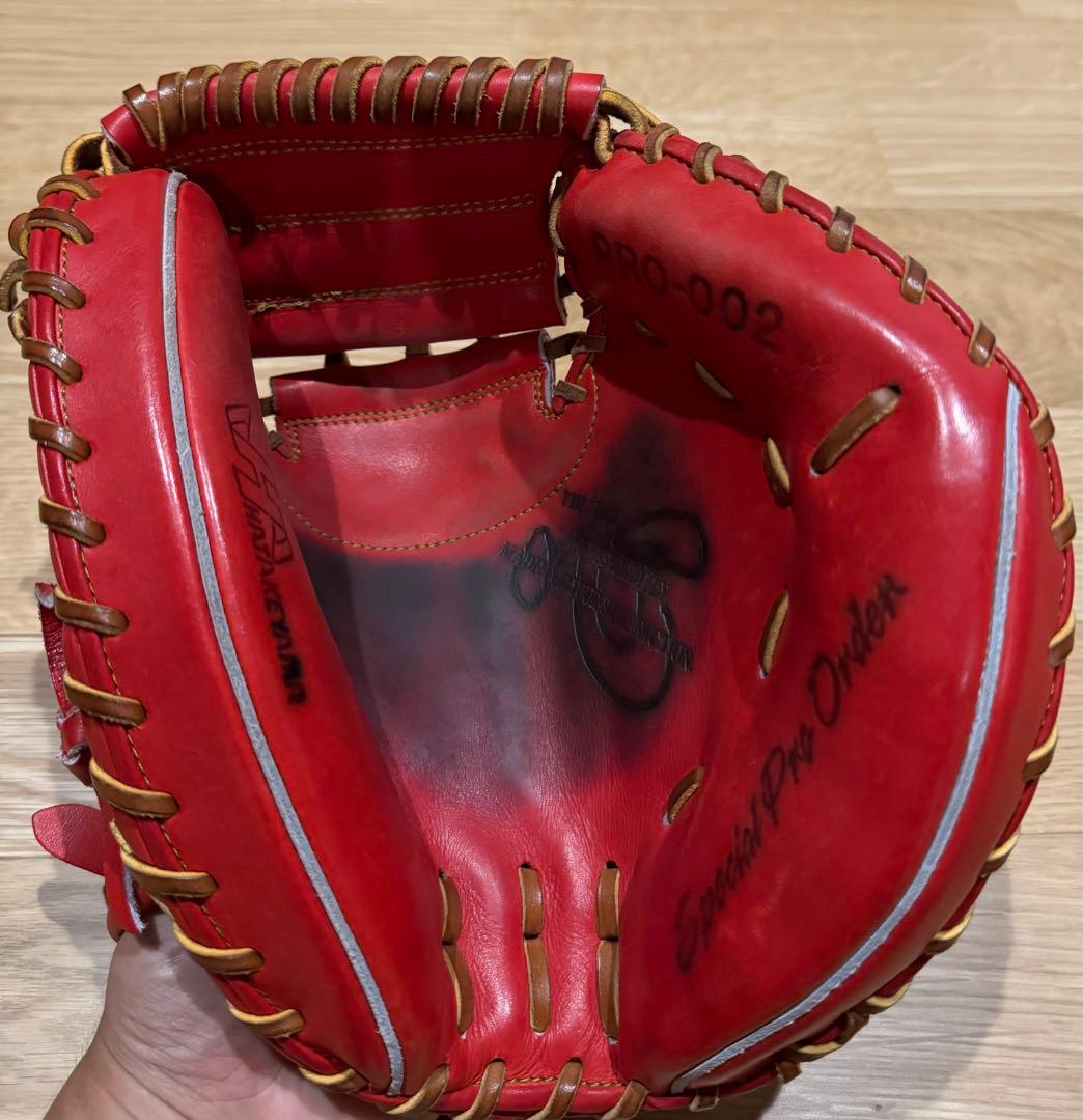 野球　硬式　キャッチャーミット　ハタケヤマ　Special Pro Order