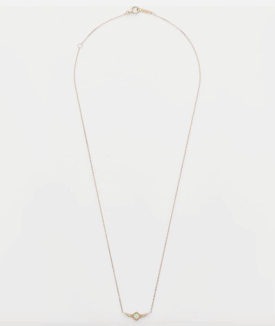 agete K10 オパール　ネックレス