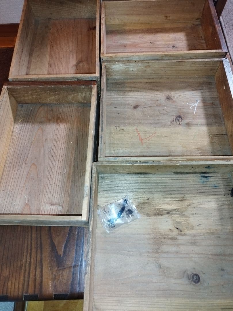 昭和レトロな木製文机 座卓