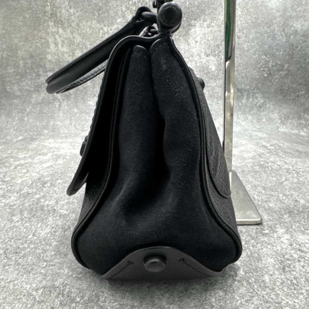 美品　コーチ　ドリフター　ターンロック　2way　ブラック　38389