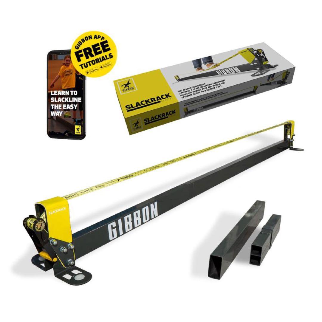 【乗ってみて作動機能確認済•清掃済】GIBBON Slackrack 300