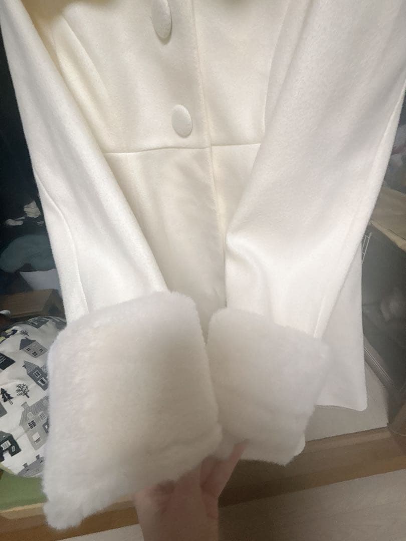 かにぱんさん専用 pium ビジューカラードーリーフレアコート