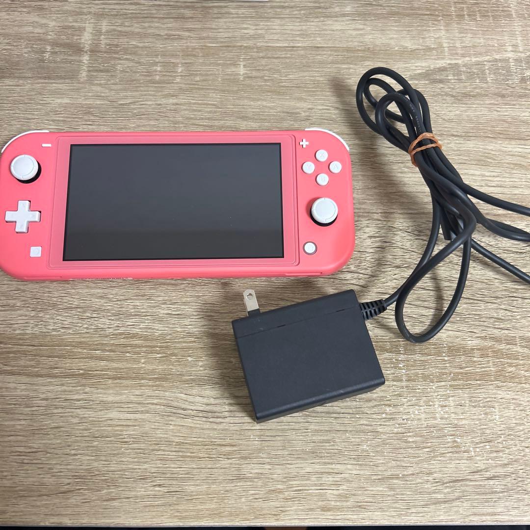 Nintendo Switch Lite ピンク(充電器付き)