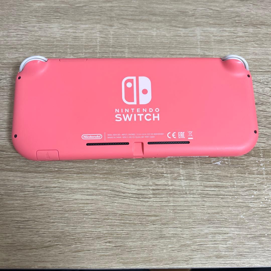 Nintendo Switch Lite ピンク(充電器付き)