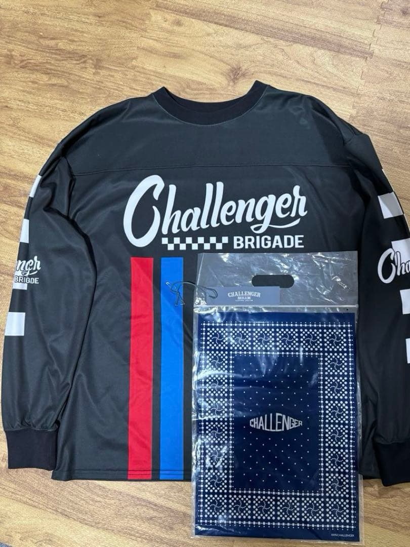【未使用】CHALLENGER L/S RACING TEE【Lサイズ】