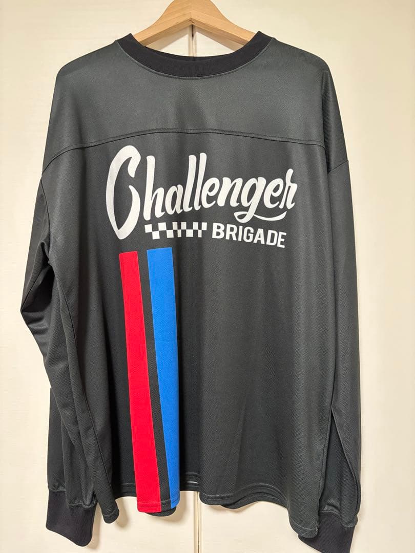 【未使用】CHALLENGER L/S RACING TEE【Lサイズ】