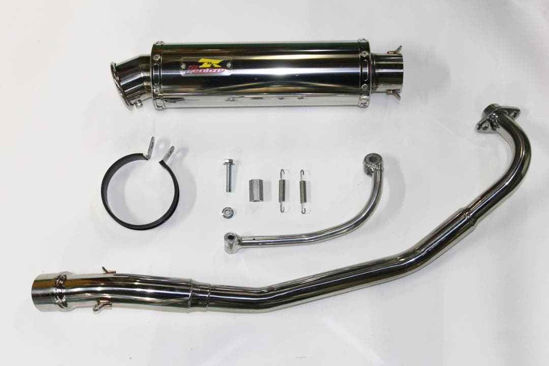 未使用 DAX125 マフラー リアライズ エンプレス ステンレスマフラー