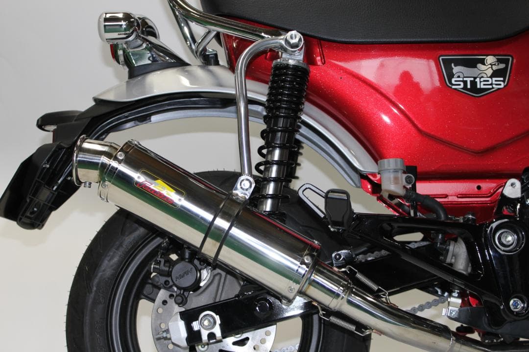 未使用 DAX125 マフラー リアライズ エンプレス ステンレスマフラー