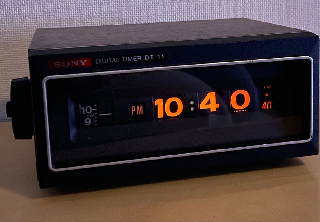 SONY DT-11 ソニー デジタルタイマー　アンティーク　時計