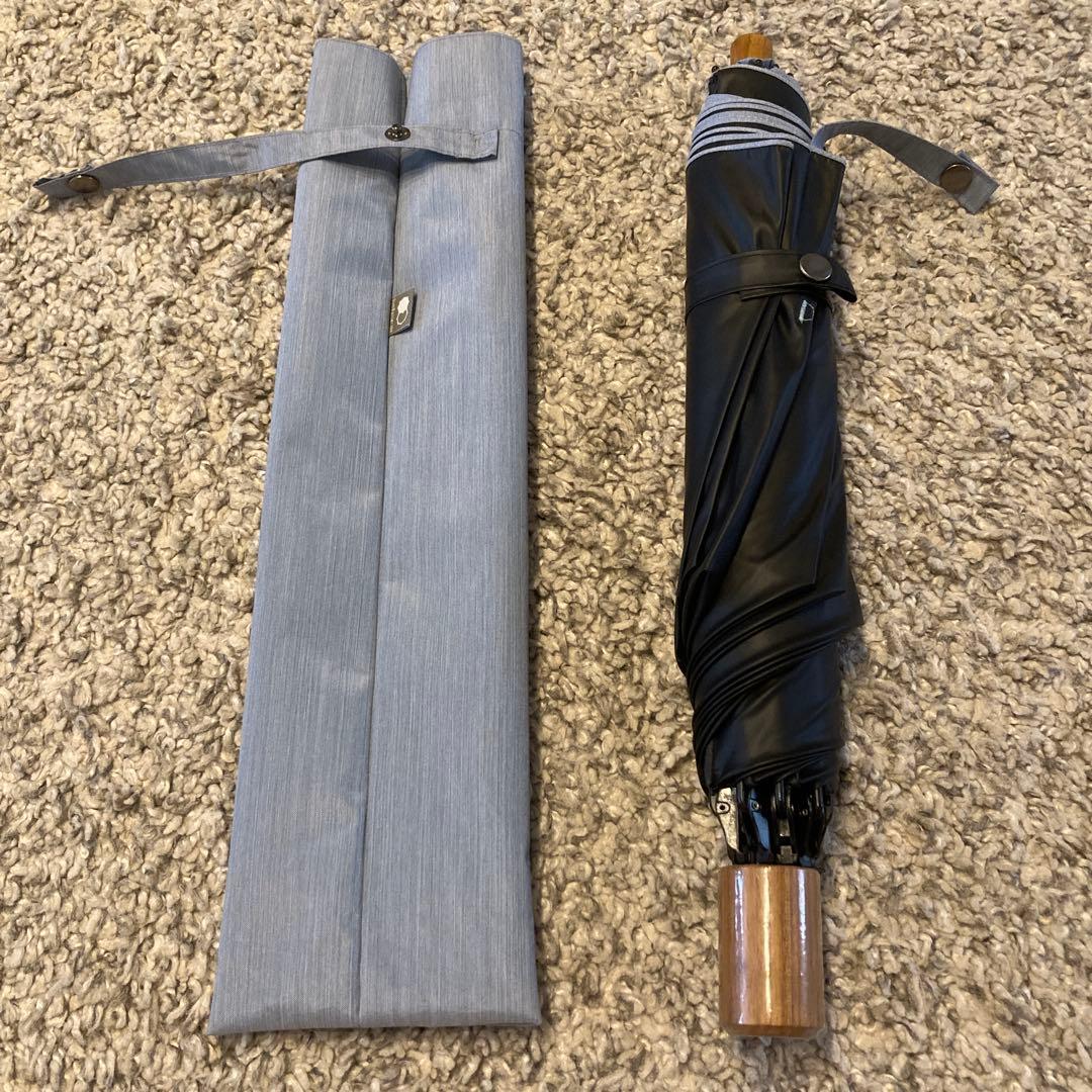 サンバリア100 2段折 大判 薄青