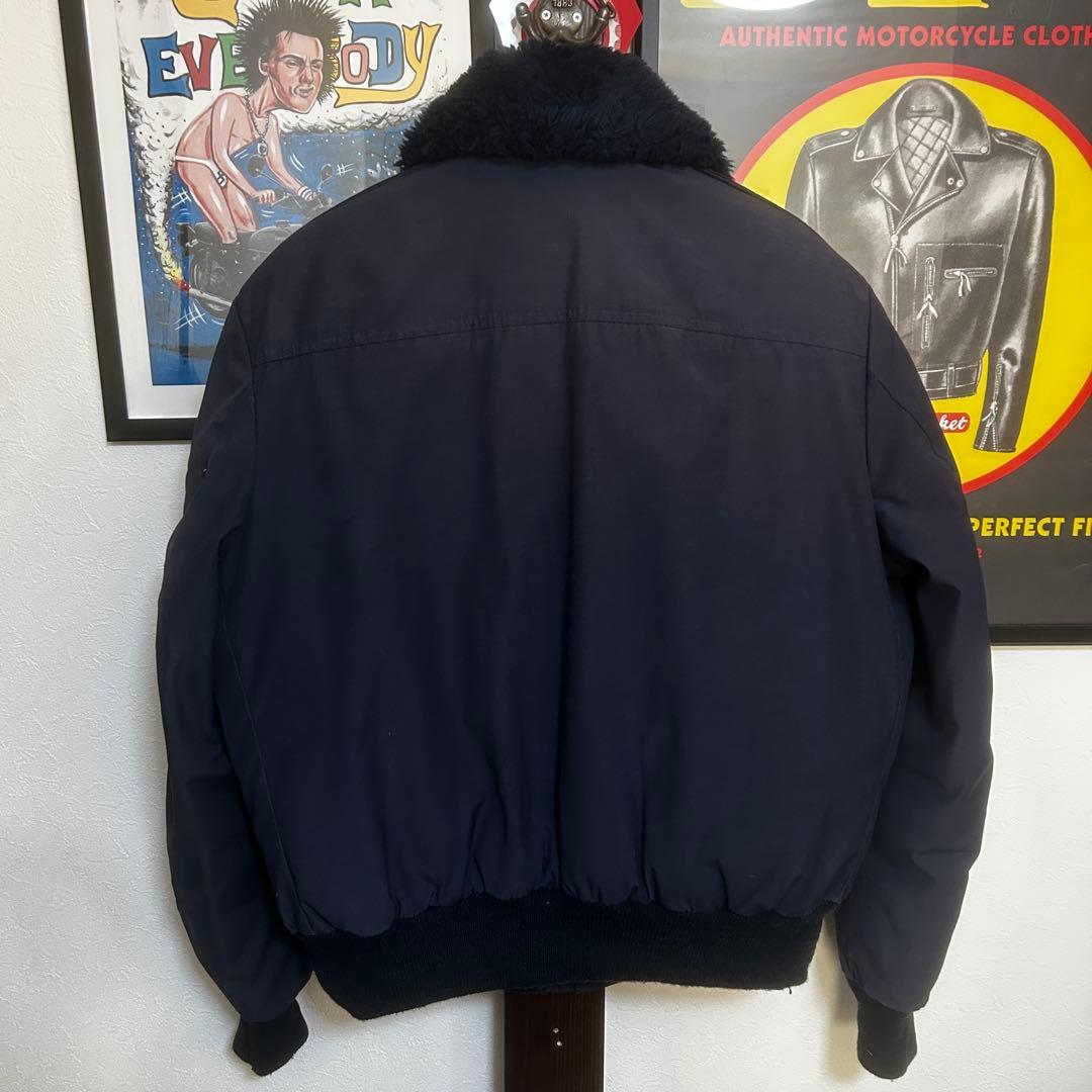 80’s USA製 ショット b-10ルック ダウンジャケット TALONジップ