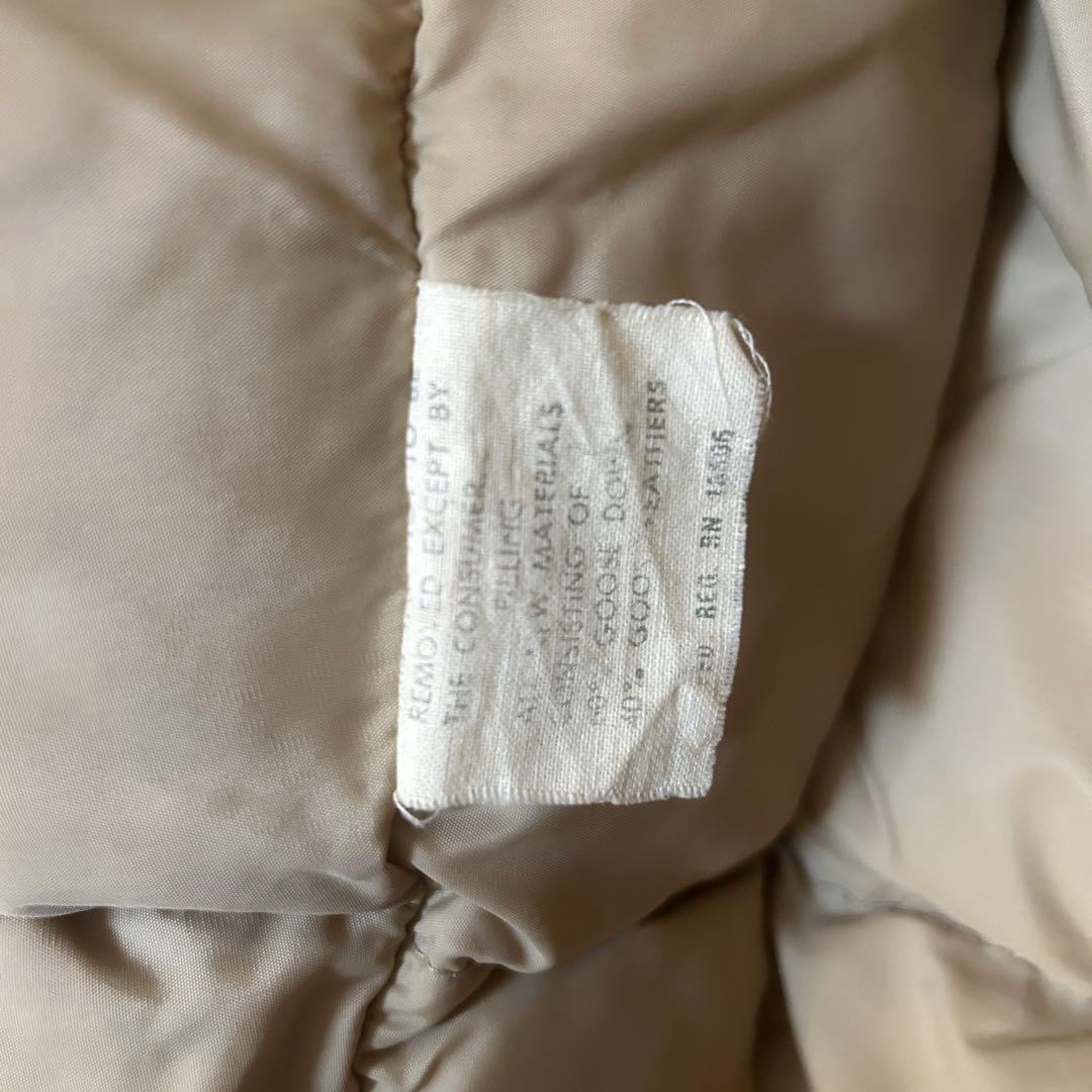 80’s USA製 ショット b-10ルック ダウンジャケット TALONジップ