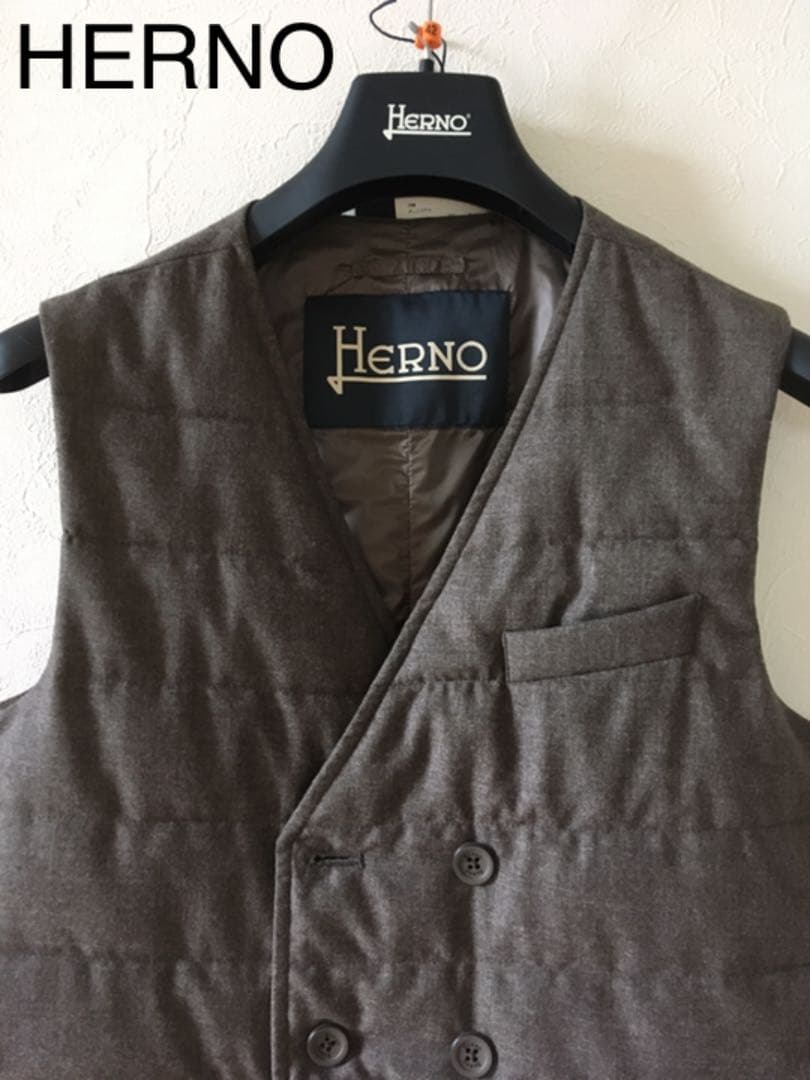 HERNO ヘルノ　別注ウールダブルインナージレ