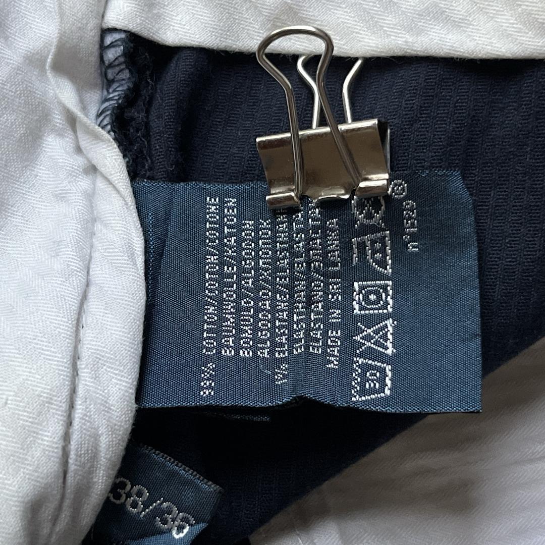 Polo Ralph Lauren コーデュロイパンツ 濃紺 38×36 ダブル