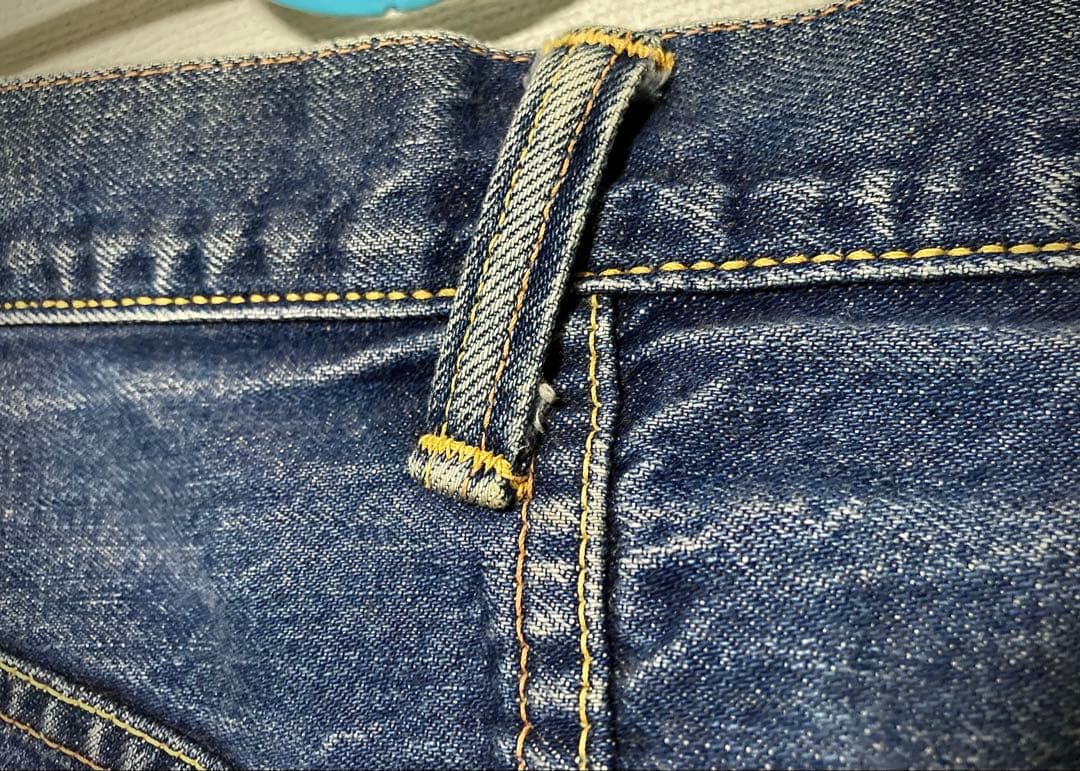 ■ 希少・エヴィスNo2 2001 虎耳 カモメペイント ハーフパンツ33×35