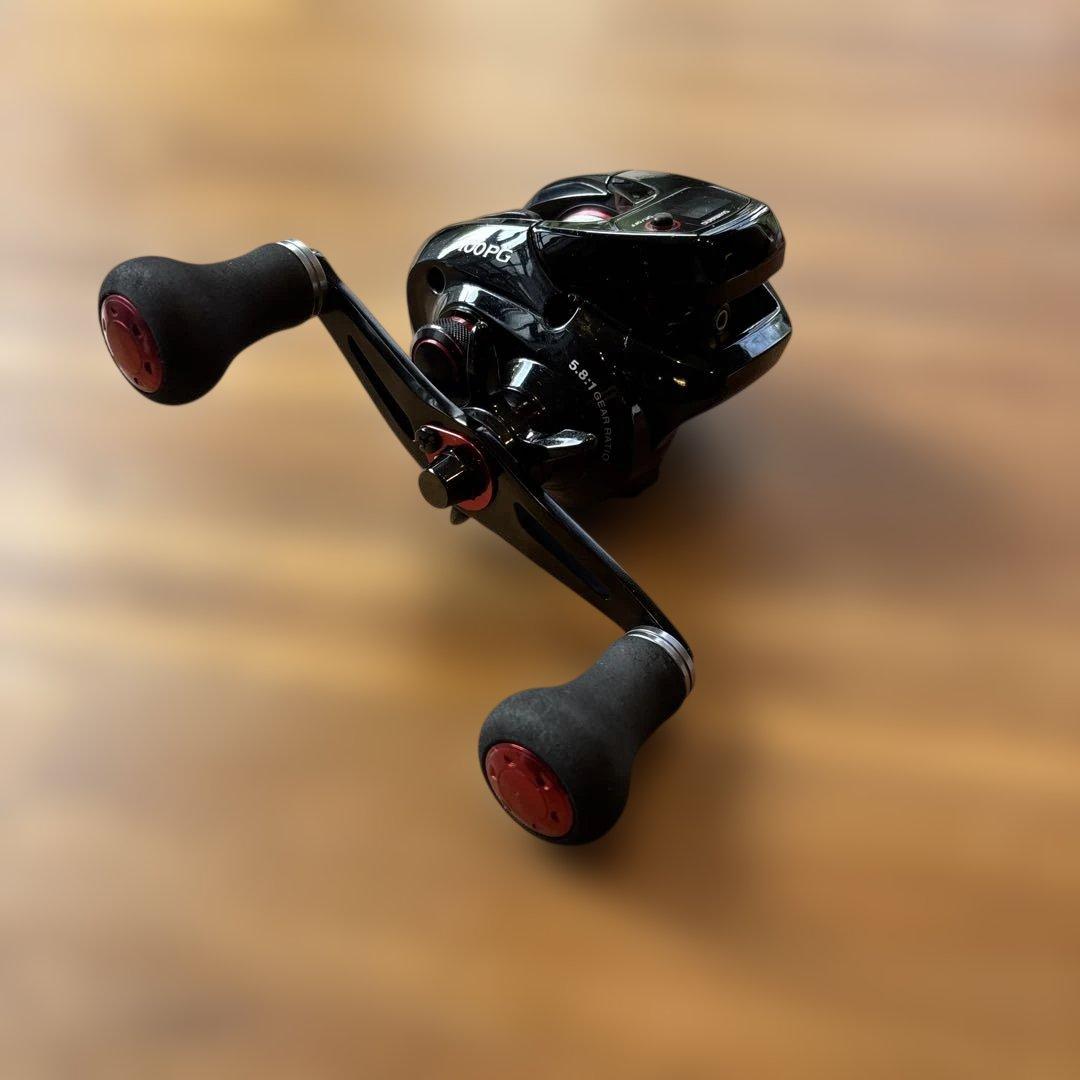 炎月CT100PG PE0.8号 ゴメクサスパワーハンドル付き